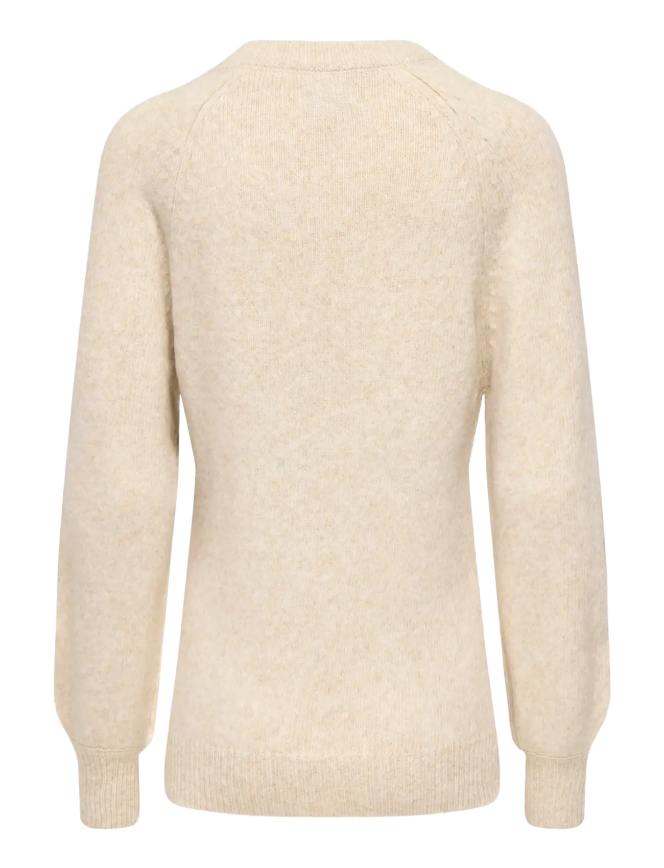 Only Maternity - OLMEMMA LIFE LS BUTTON ONECK KNT - yläosat - pumice stone - 2