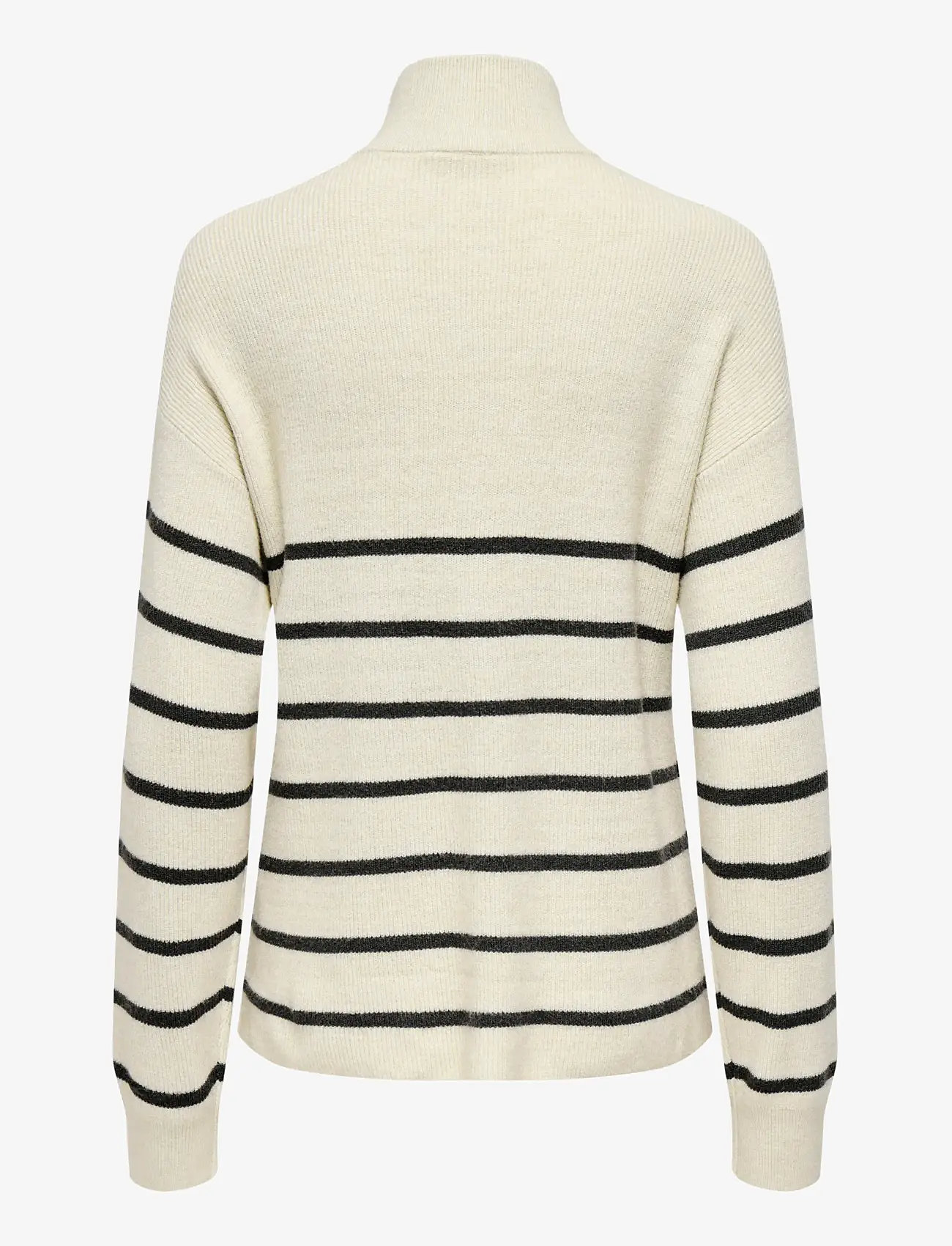 Only Maternity - OLMIBI L/S HIGHNECK ZIP PULLOVER KNT - overdele - pumice stone - 1