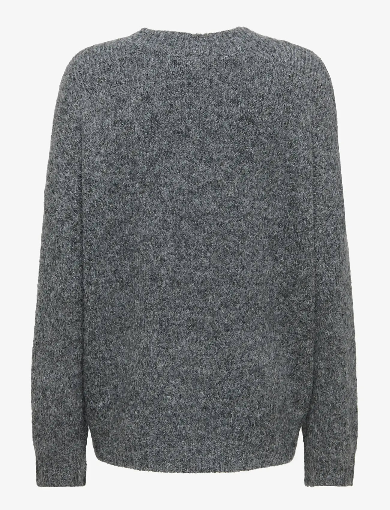 Only Maternity - OLMZOEY L/S CARDIGAN EX KNT - oberteile - dark grey melange - 1