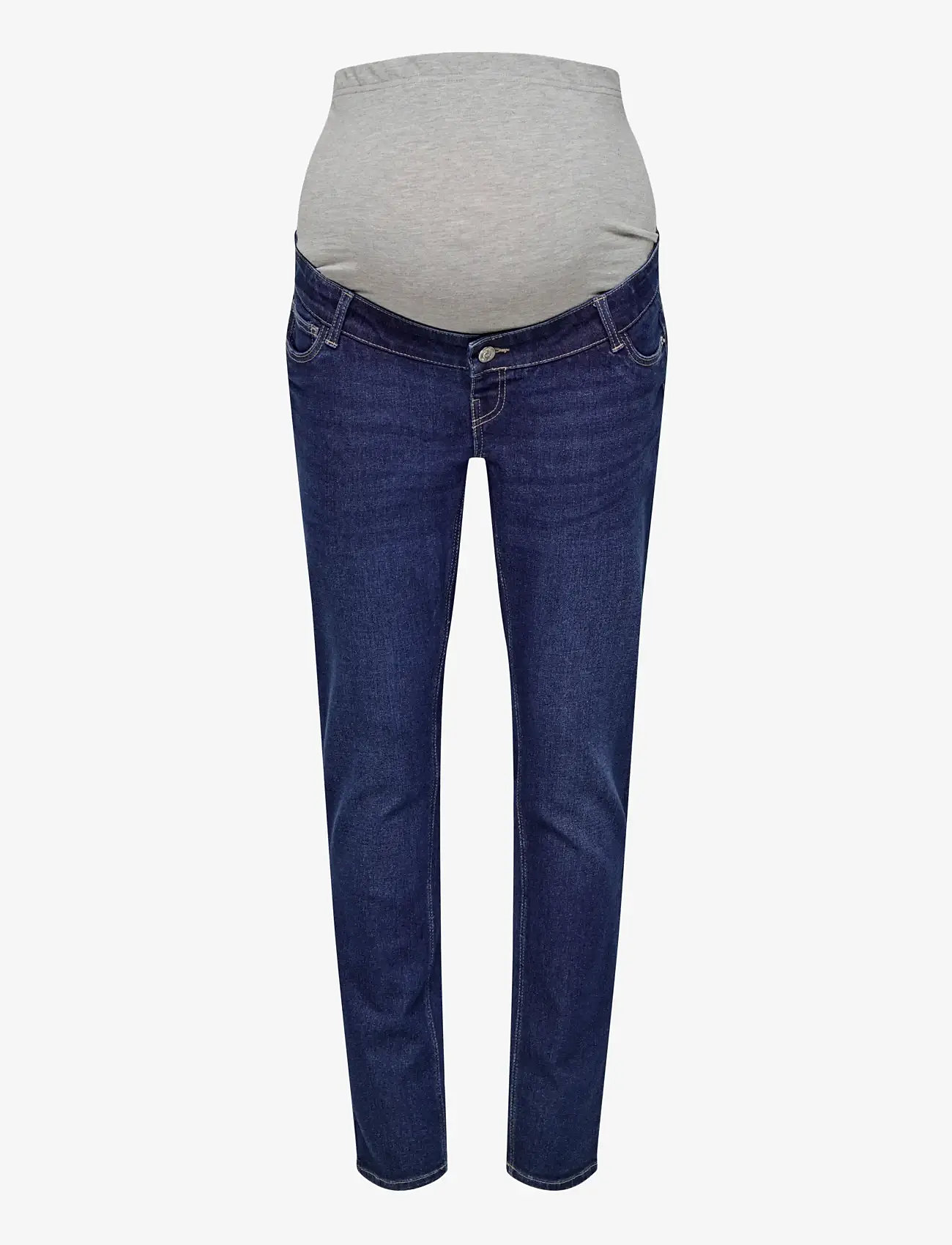 Only Maternity - OLMCRUZ SKINNY DNM PIMBOX NOOS - skinny jeans - dark blue denim - 1