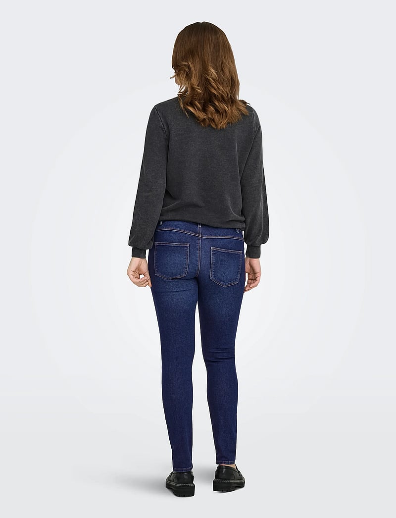 Only Maternity - OLMCRUZ SKINNY DNM PIMBOX NOOS - skinny jeans - dark blue denim - 3