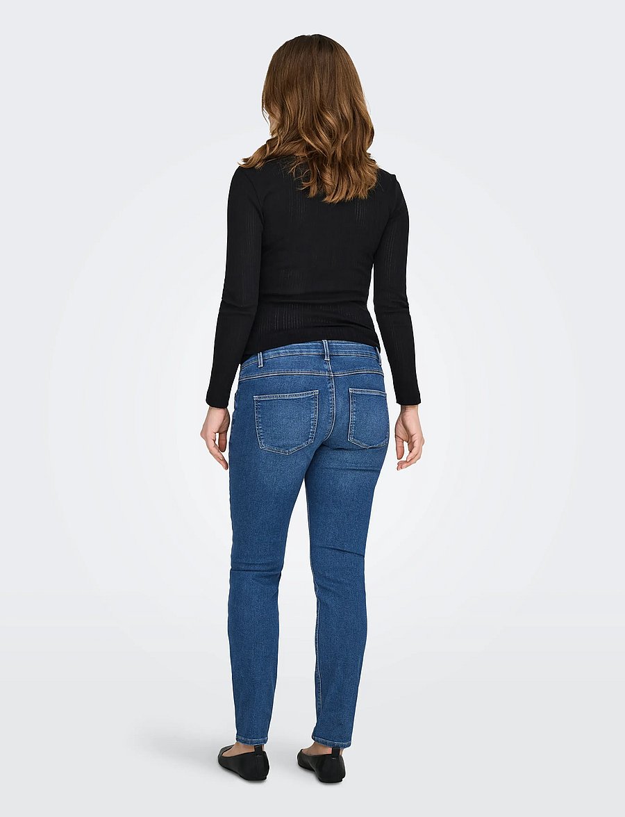 Only Maternity - OLMCRUZ SKINNY DNM PIMBOX NOOS - skinny jeans - medium blue denim - 3