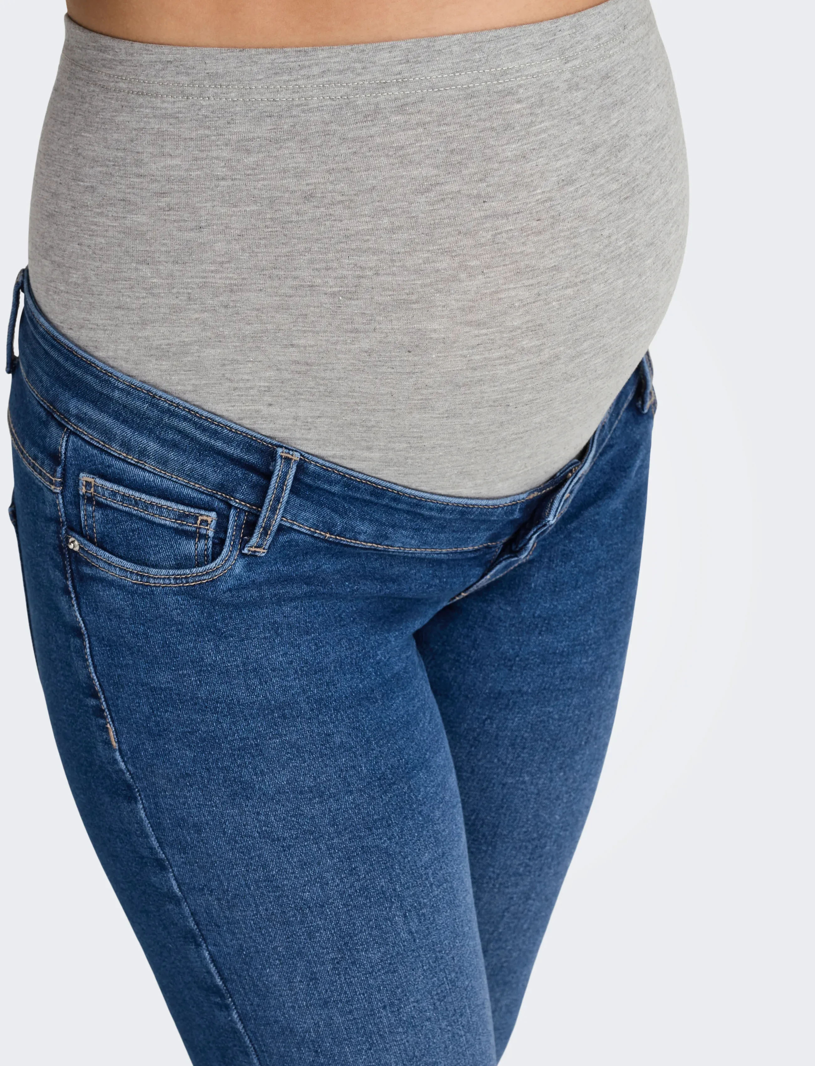 Only Maternity - OLMCRUZ SKINNY DNM PIMBOX NOOS - skinny jeans - medium blue denim - 5