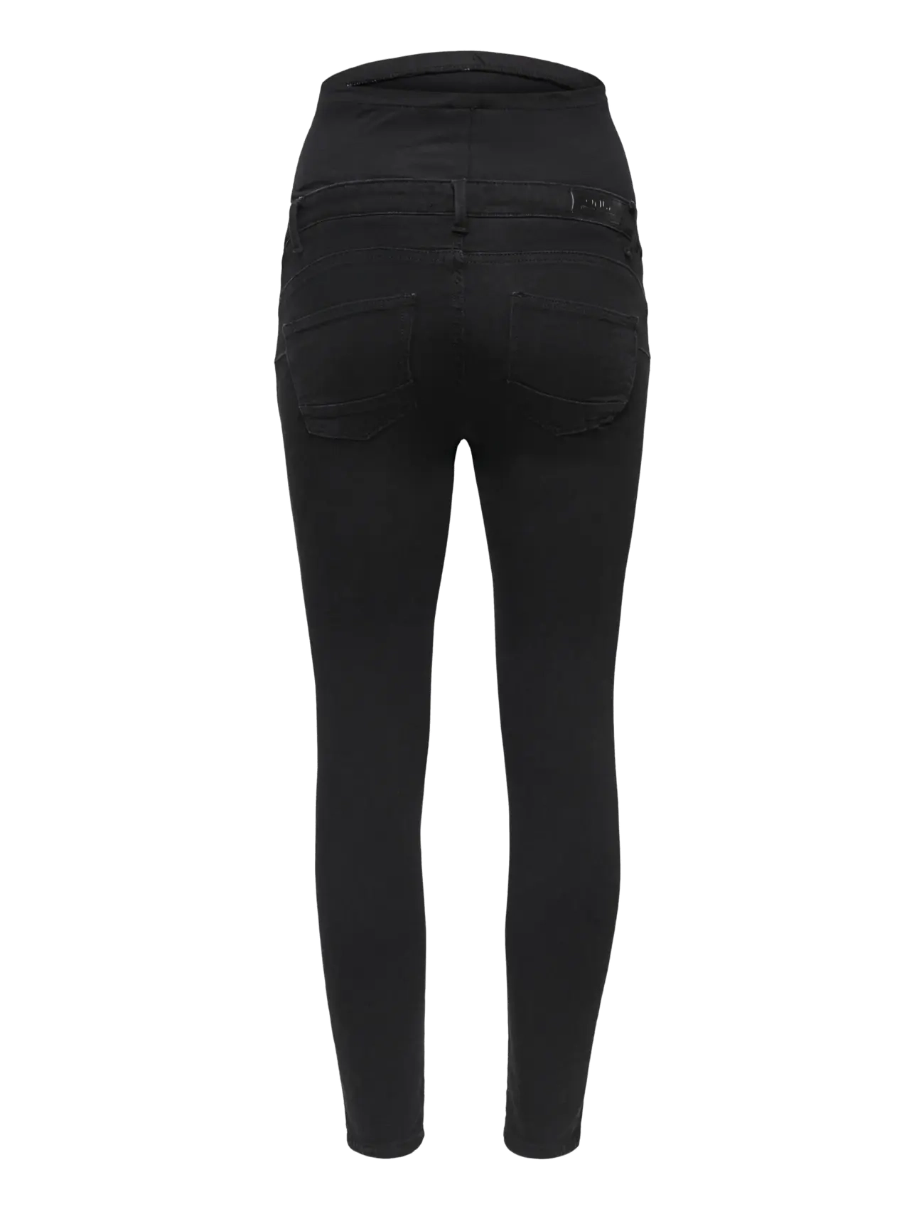Only Maternity - OLMPOWER PUSH UP SKINNY DNM PIMBOX NOOS - skinny jeans - black denim - 1