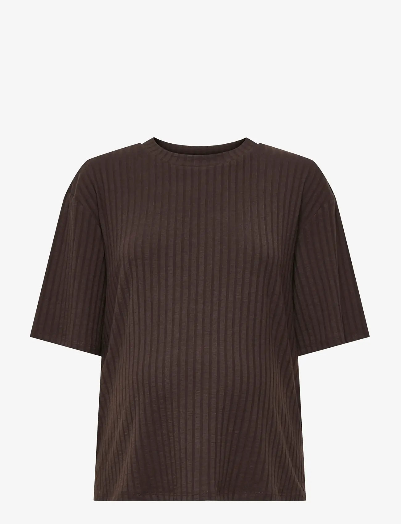 Only Maternity - OLMVIOLA S/S TOP JRS - t-särgid - coffee bean - 1