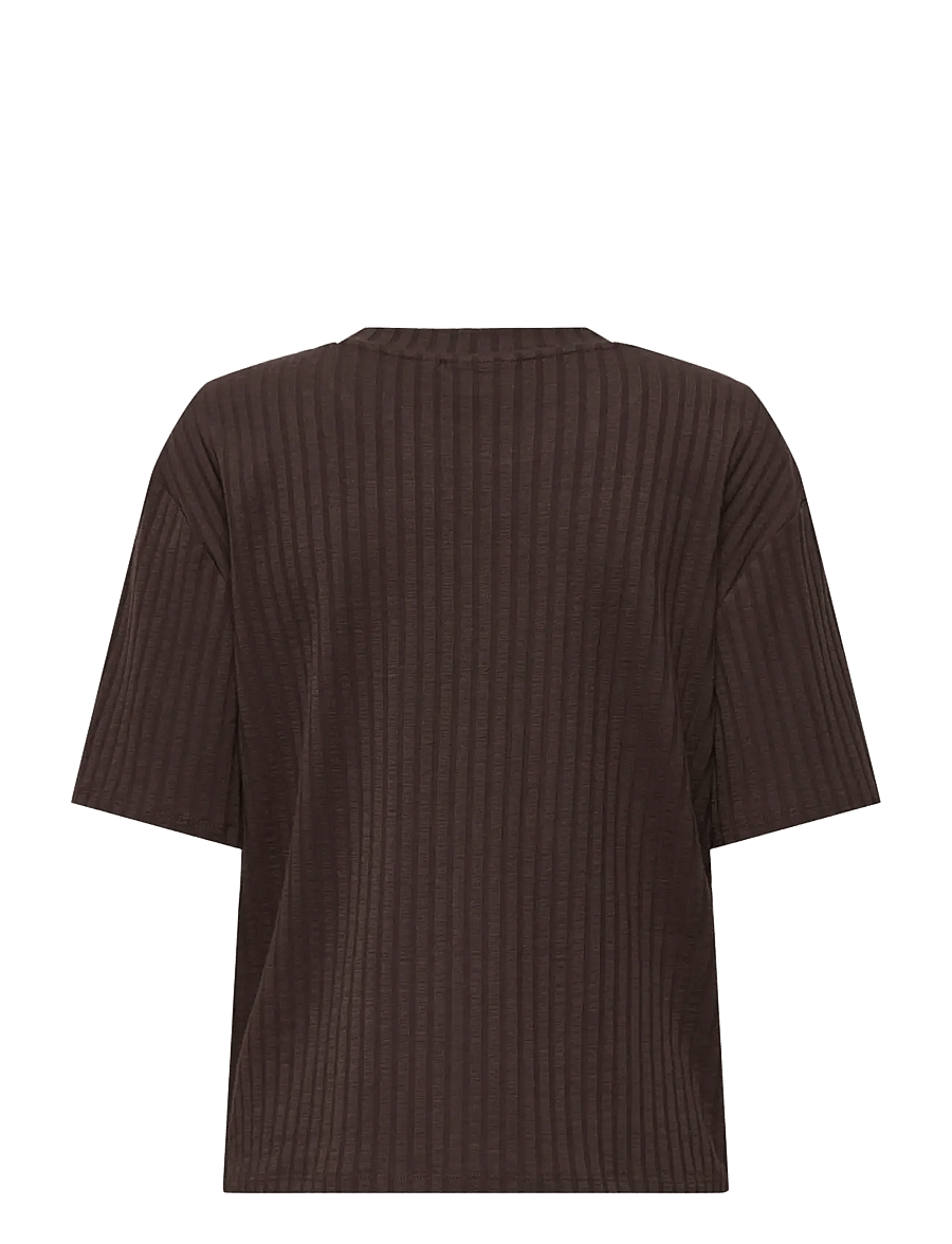 Only Maternity - OLMVIOLA S/S TOP JRS - t-särgid - coffee bean - 2