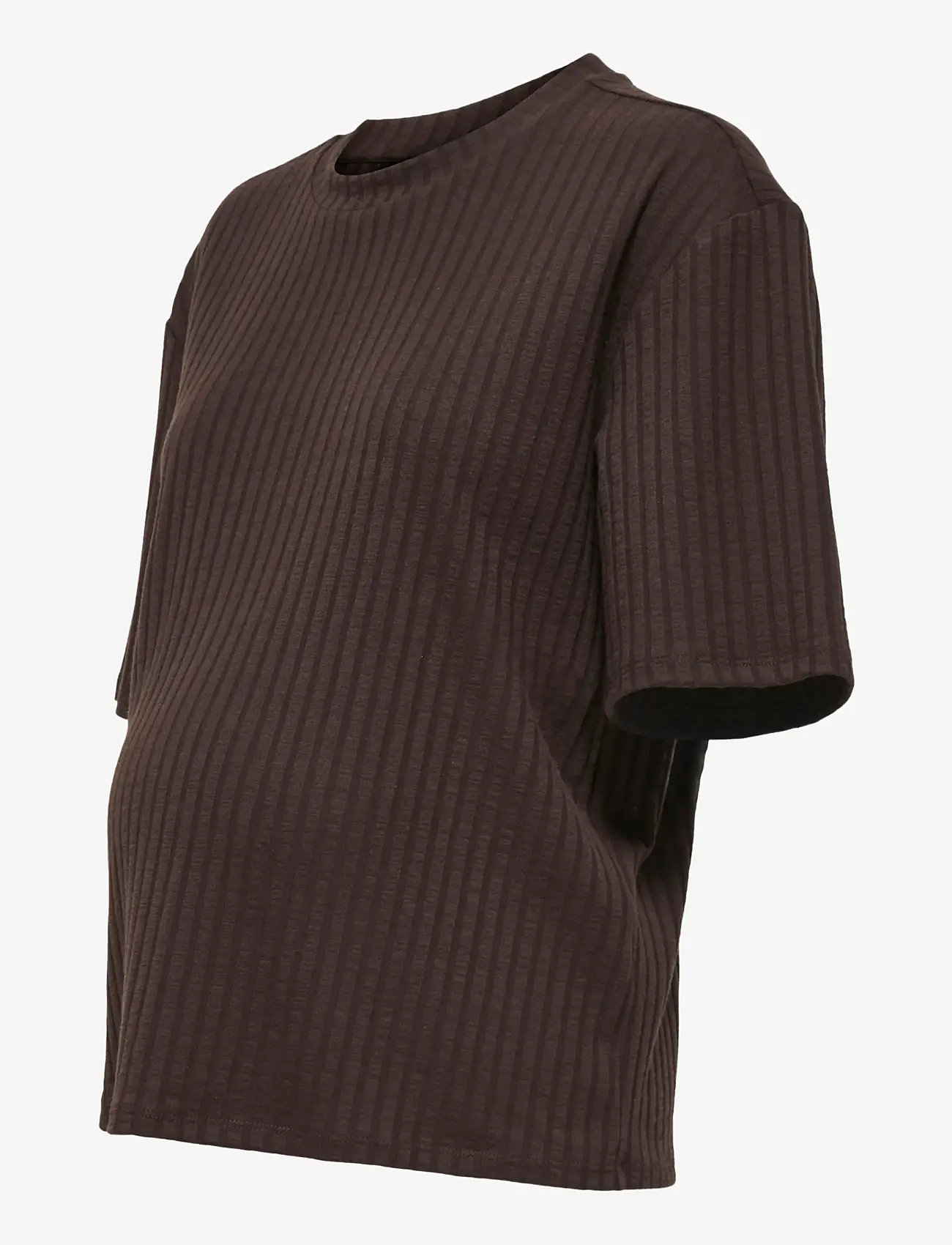 Only Maternity - OLMVIOLA S/S TOP JRS - t-särgid - coffee bean - 3