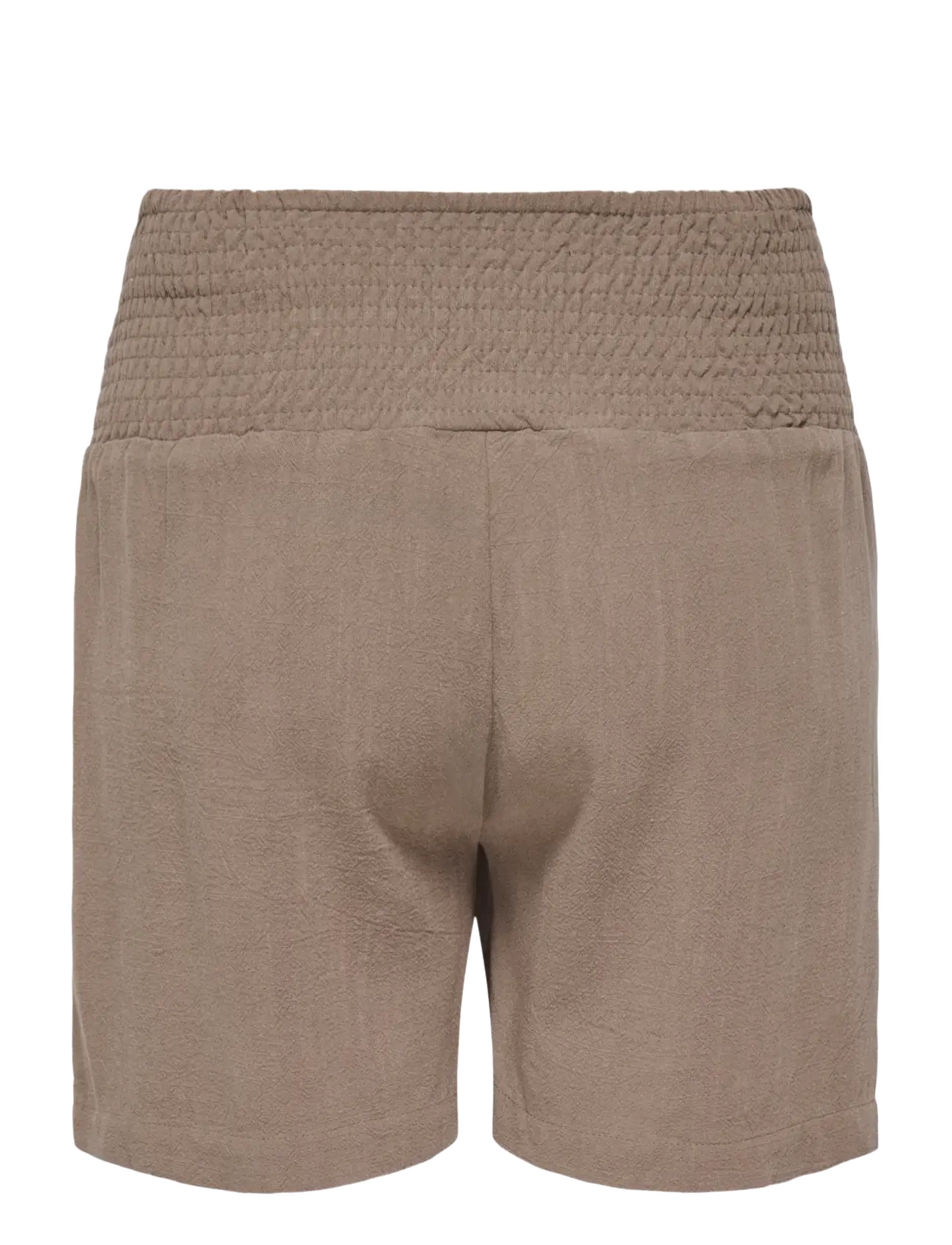 Only Maternity - OLMSIESTA LINEN SMOCK SHORTS WVN NOOS - hørshorts - walnut - 2
