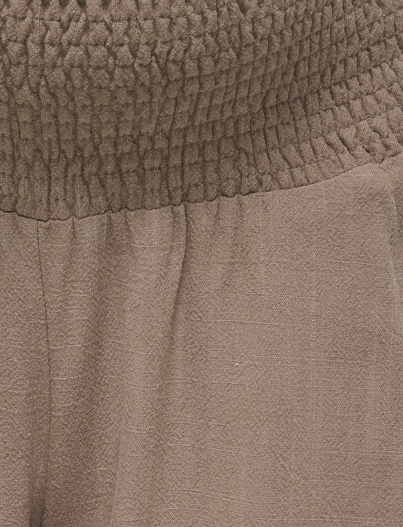 Only Maternity - OLMSIESTA LINEN SMOCK SHORTS WVN NOOS - leinen-shorts - walnut - 3