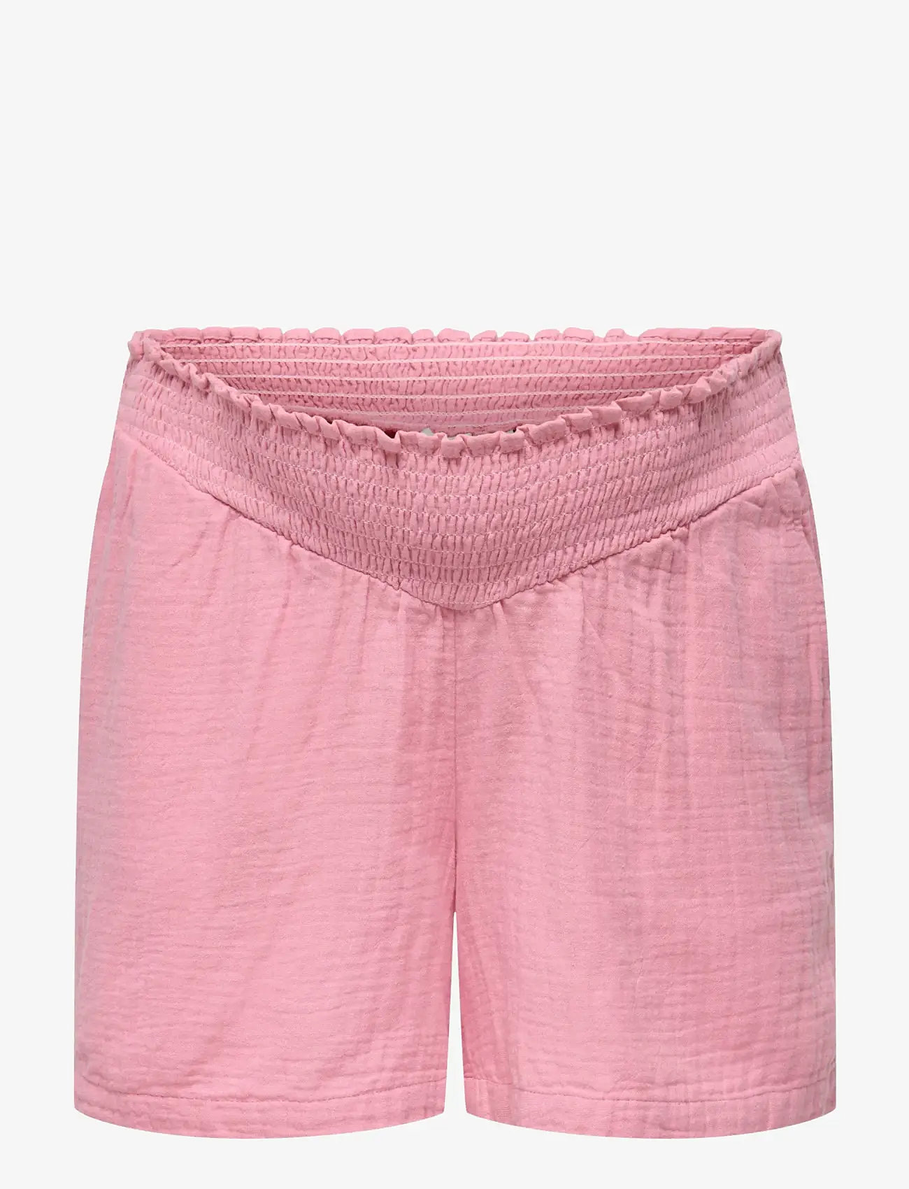 Only Maternity - OLMTHYRA SMOCK SHORTS WVN - lühikesed vabaajapüksid - sea pink - 0