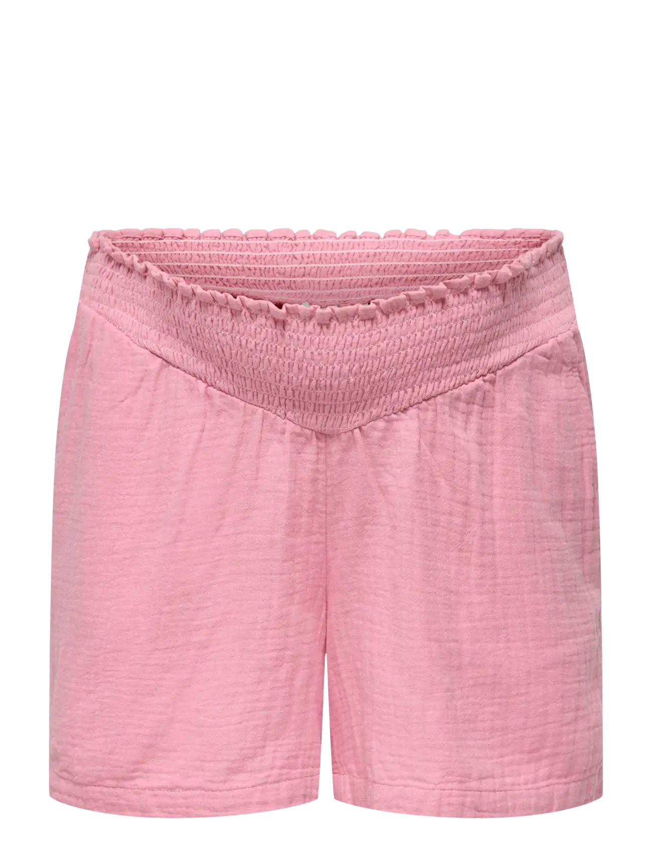 Only Maternity OLMTHYRA SMOCK SHORTS WVN - Kūdikių priemonės - SEA PINK / pink/rose