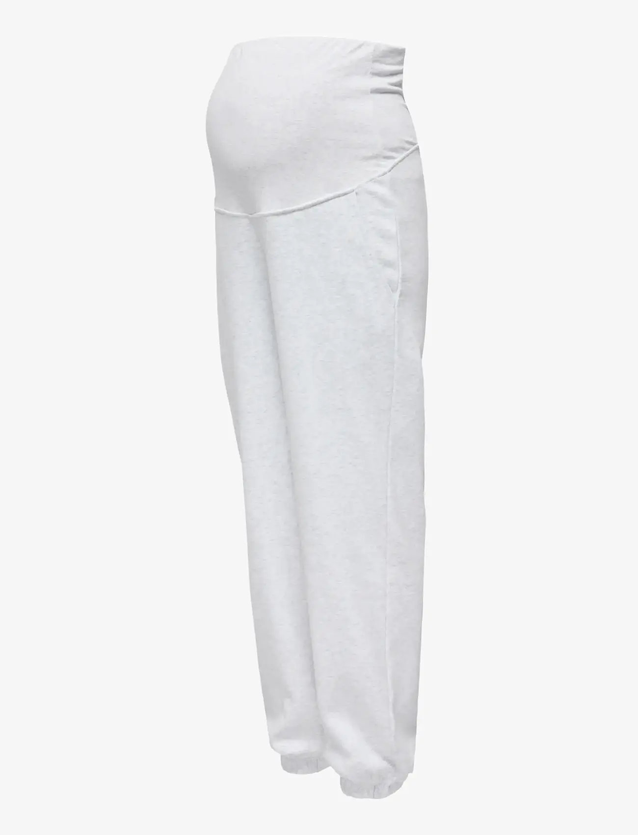 Only Maternity - OLMCHICA STRAIGHT CUFF SWEAT PANT JRS - igapäevane stiil - light grey melange - 0