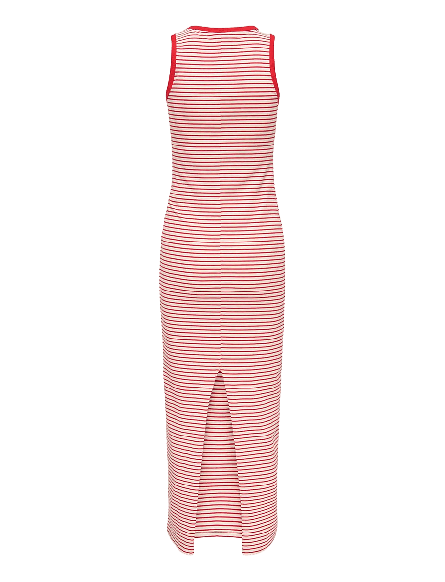 Only Maternity - OLMMALOU S/L O-NECK CALF DRESS JRS - maksikleidid - cloud dancer - 2