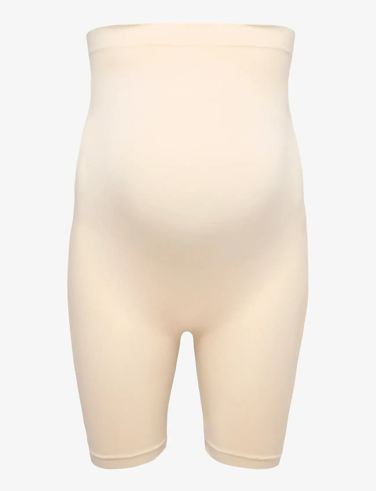 Only Maternity - OLMHOPE SEAMLESS SHORTS ACC NOOS - ratturipüksid - crÈme brÛlÉe - 1