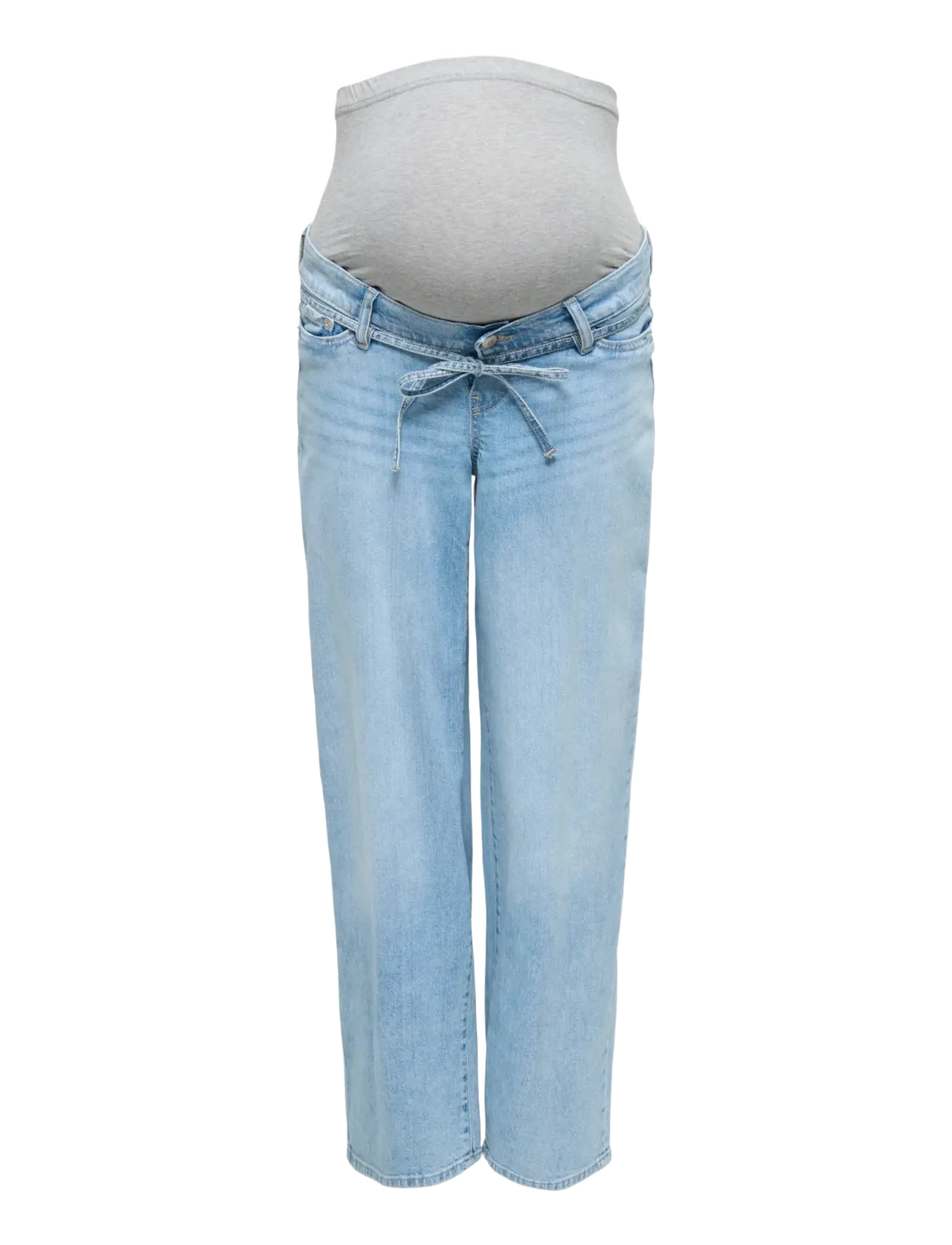 Only Maternity OLMGIANNA STRAIGHT DOT450 DNM NOOS - Riided - LIGHT BLUE DENIM / blue