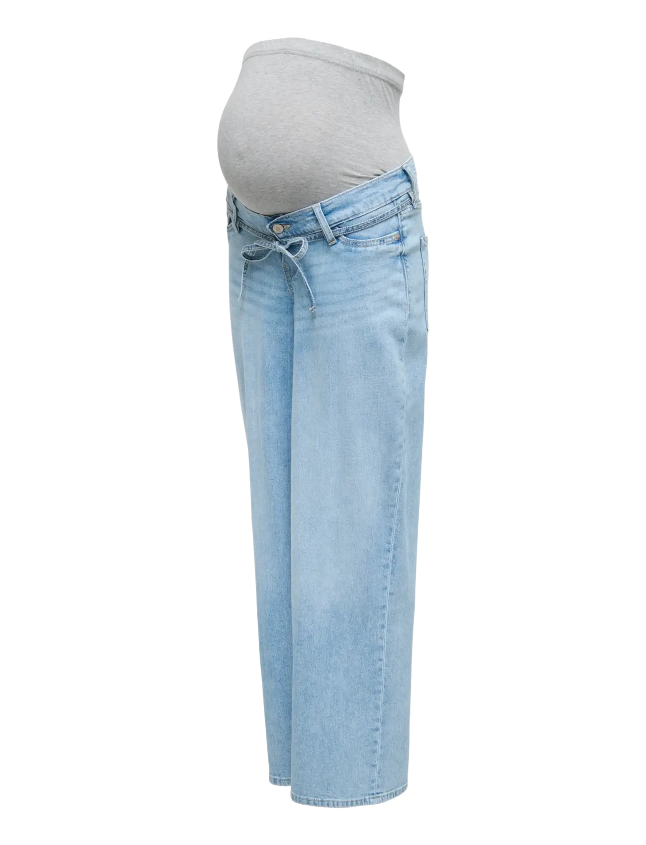 Only Maternity - OLMGIANNA STRAIGHT DOT450 DNM NOOS - straight jeans - light blue denim - 4