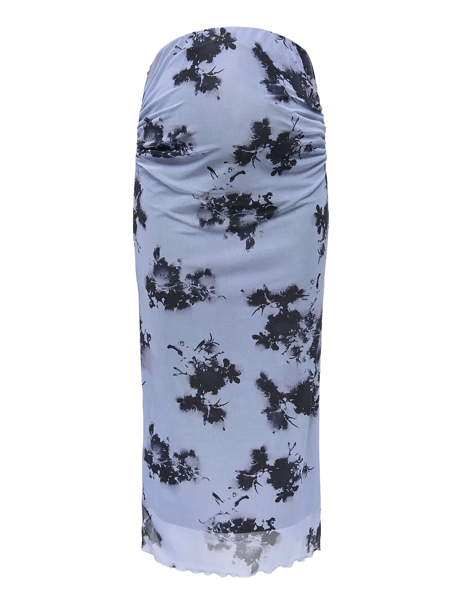Only Maternity - OLMLOURA MESH MIDAXI CALF SKIRT JRS - blue heron - 1