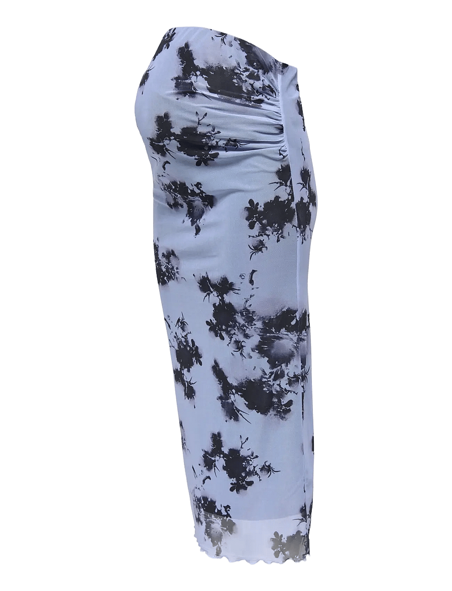 Only Maternity - OLMLOURA MESH MIDAXI CALF SKIRT JRS - blue heron - 3