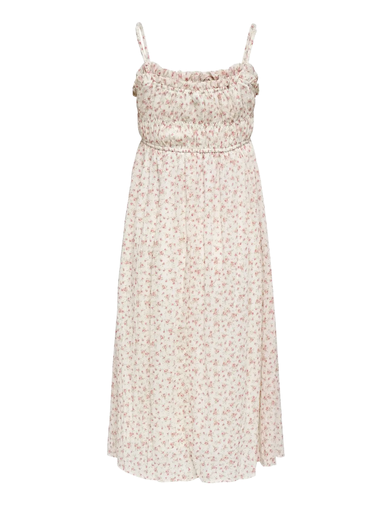 Only Maternity - OLMMARY SINGLET BLK DRESS WVN - summer dresses - cloud dancer - 2