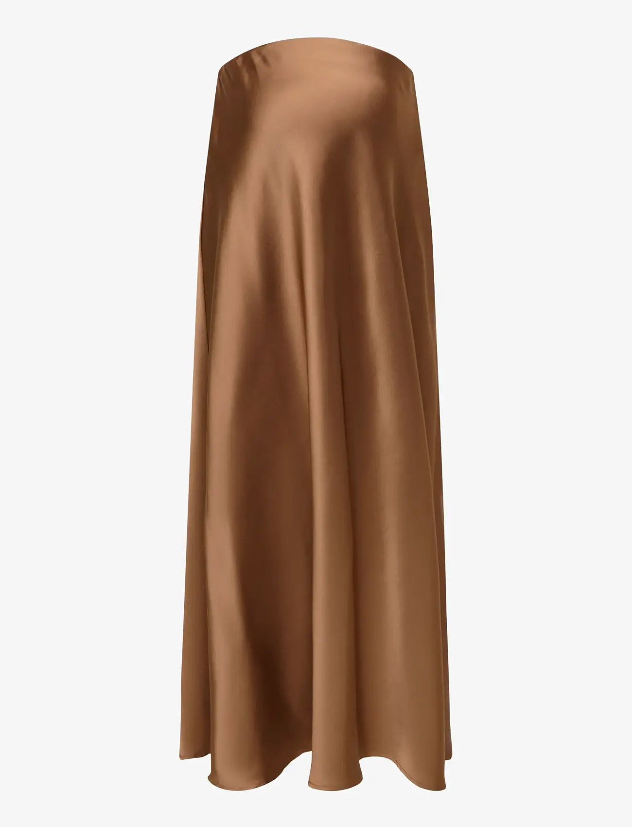 Only Maternity - OLMSEALLY OVER BUMP SKIRT WVN - satinröcke - toasted coconut - 1