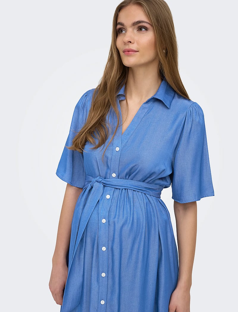 Only Maternity Olmpani Ss Shirt Belt Abk Dress Wvn (OMY15378606) - Midi dresses - Boozt.com Only Maternity Olmpani Ss Shirt Belt Abk Dress Wvn (OMY15378606) - Midi dresses - Boozt.com