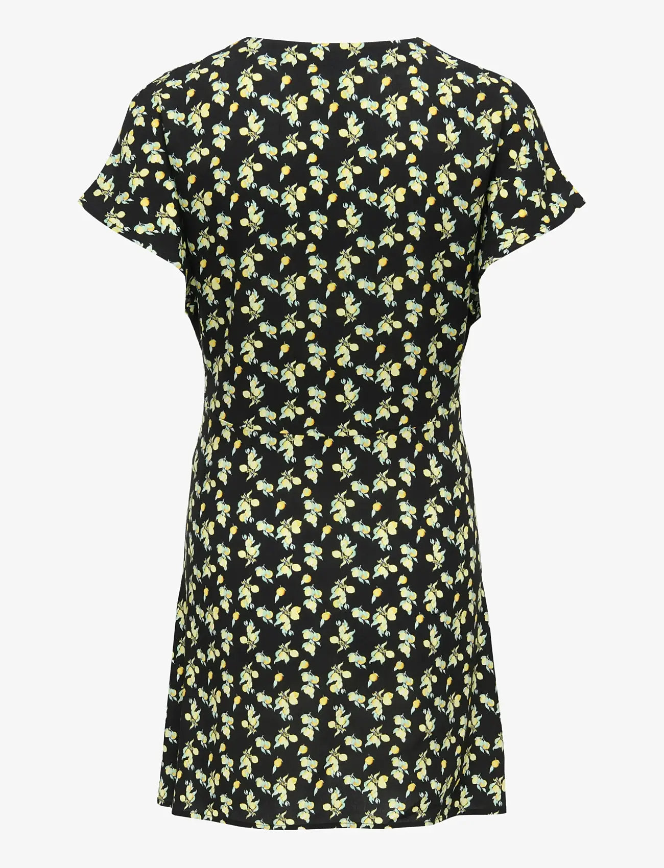 Only Maternity - OLMNOVA MOLLIE SHORT DRESS WVN - summer dresses - black - 1