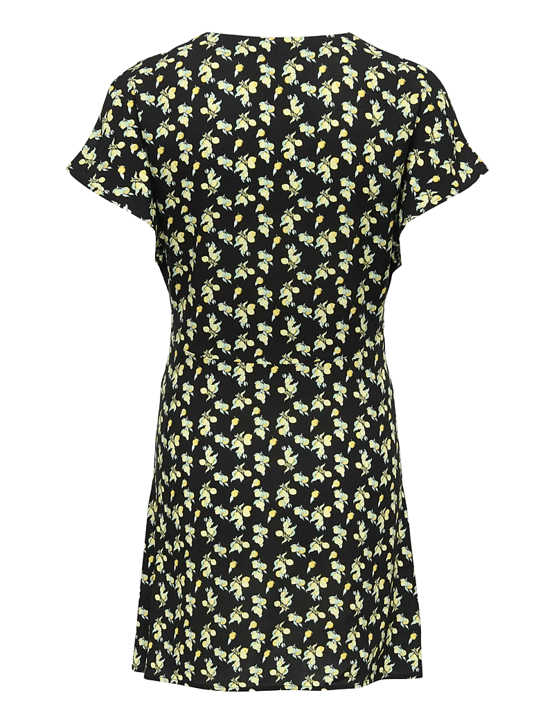 Only Maternity - OLMNOVA MOLLIE SHORT DRESS WVN - vasaras kleitas - black - 1