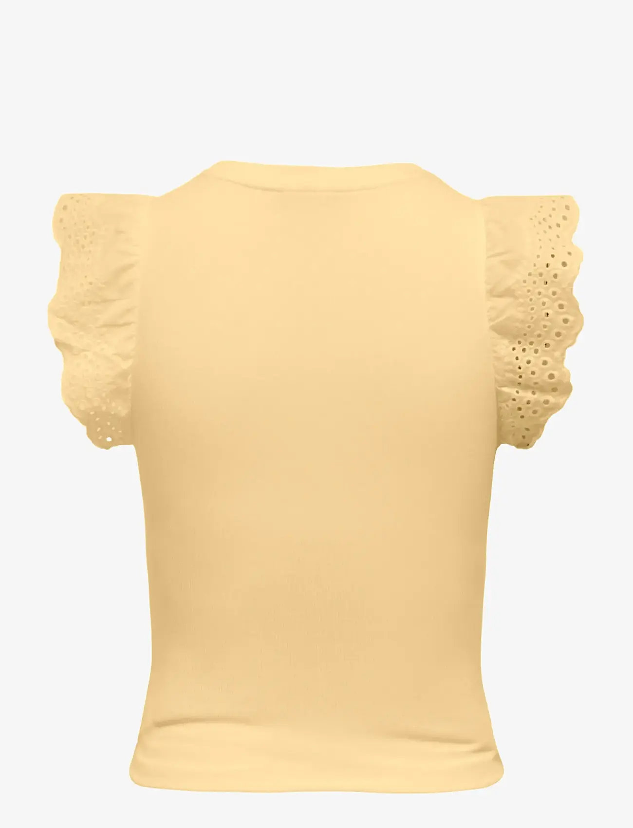 Only Maternity - OLMCESME LACE TANK TOP JRS - t-shirts - sunlight - 1