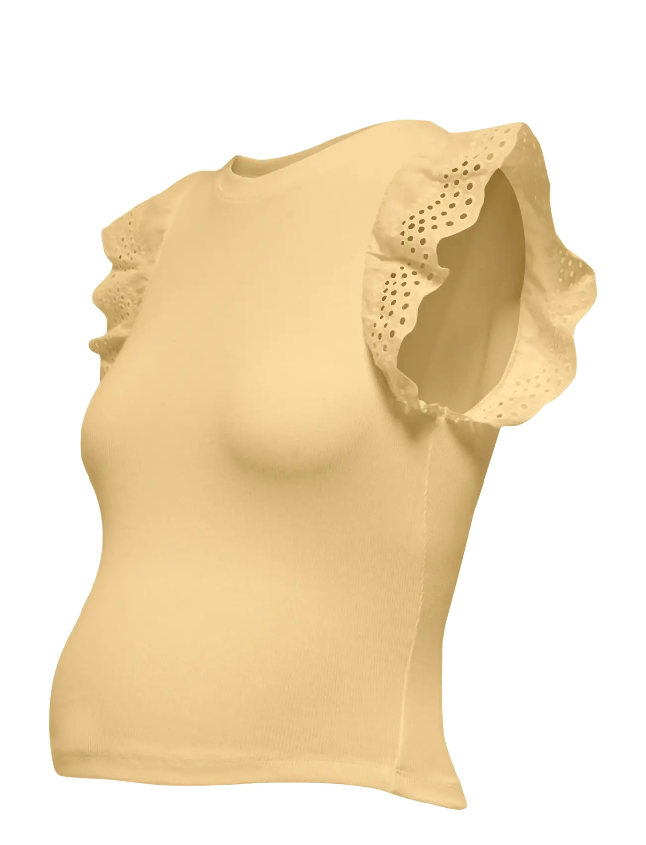 Only Maternity - OLMCESME LACE TANK TOP JRS - alussärgid - sunlight - 2