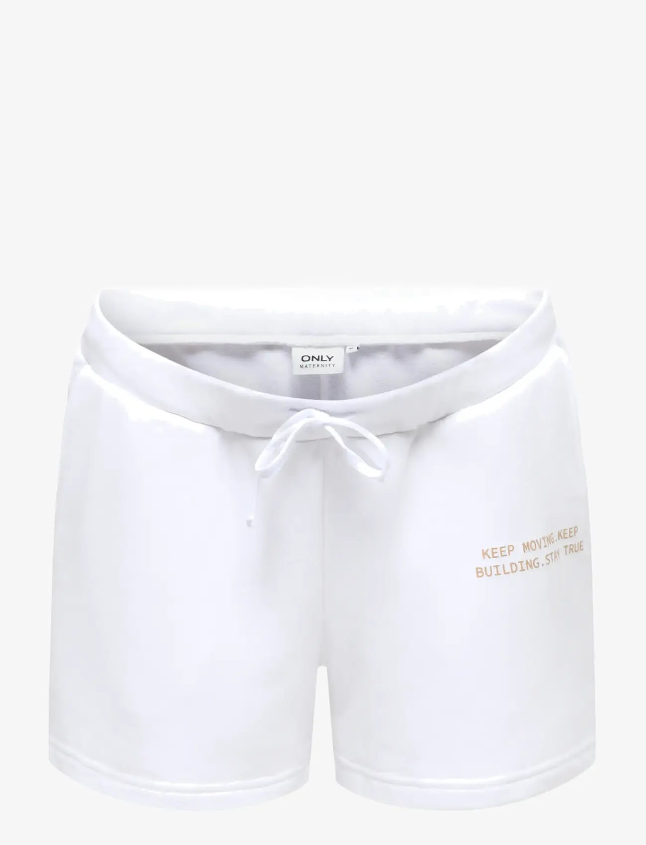 Only Maternity - OLMELENA BERMUDA SHORTS U/B SWT JRS - bermudas - misty rose - 0
