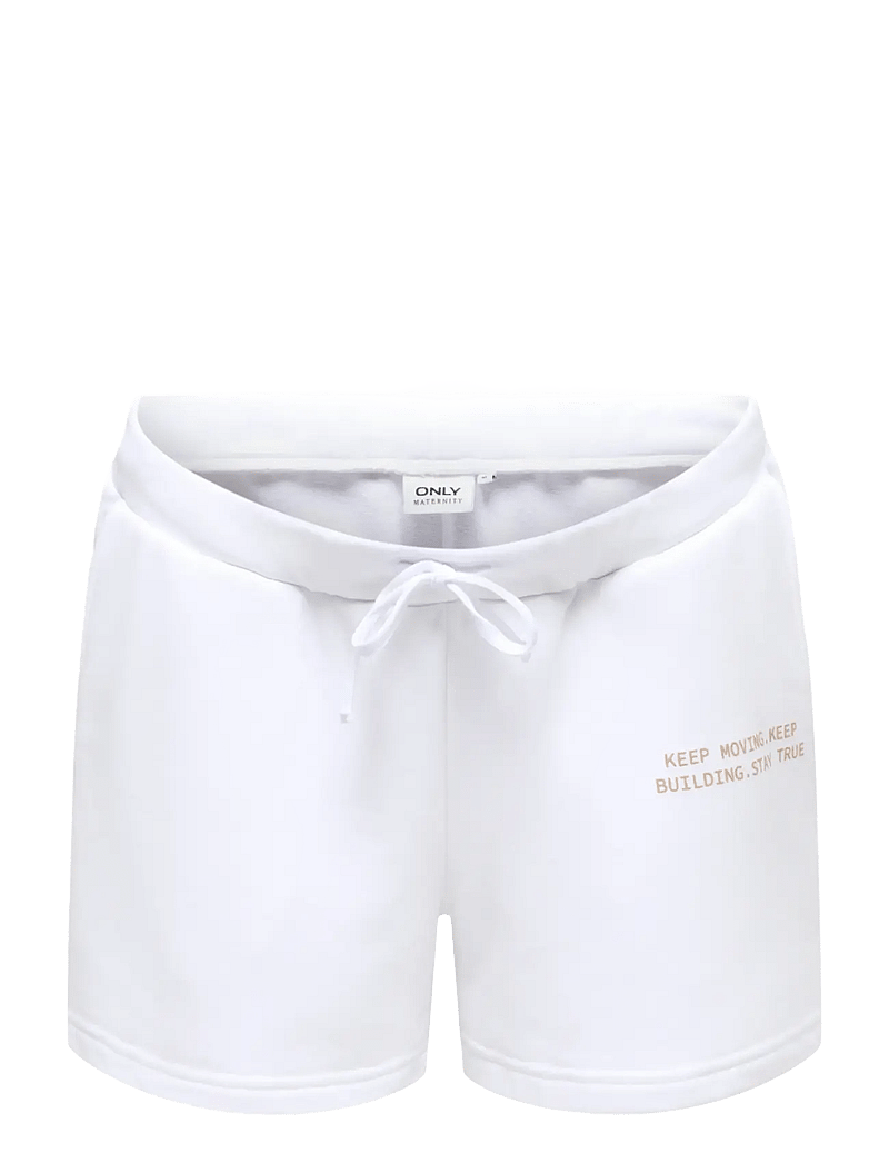 Only Maternity - OLMELENA BERMUDA SHORTS U/B SWT JRS - bermudas - misty rose - 0