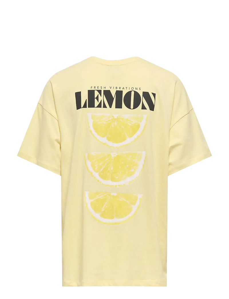 Only Maternity - OLMVIVVI S/S LOVELY TOP JRS - t-shirts - sunlight - 1