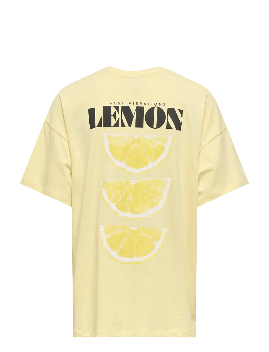Only Maternity - OLMVIVVI S/S LOVELY TOP JRS - t-shirts - sunlight - 1