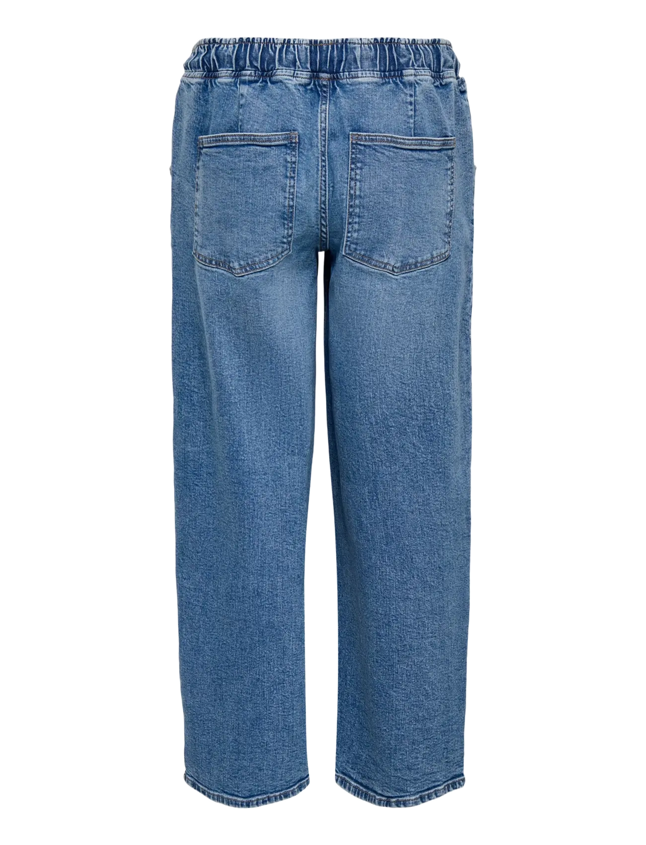 Only Maternity - OLMZIVA MW PULL-UP BARREL DNM PIM - medium blue denim - 1