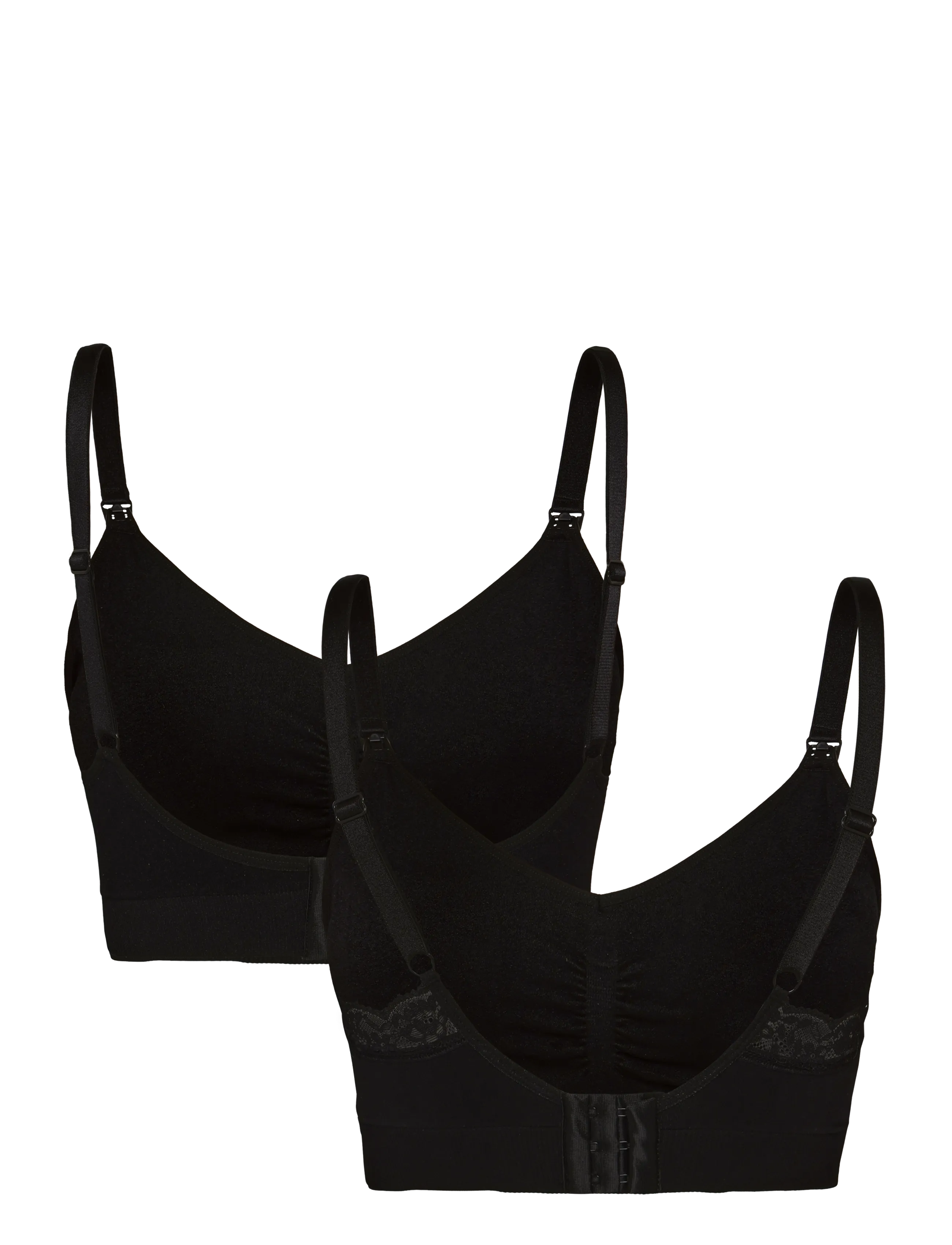 Only Maternity - OLMROSIE NURSING PADDED BRA 2-PACK ACC - black - 1