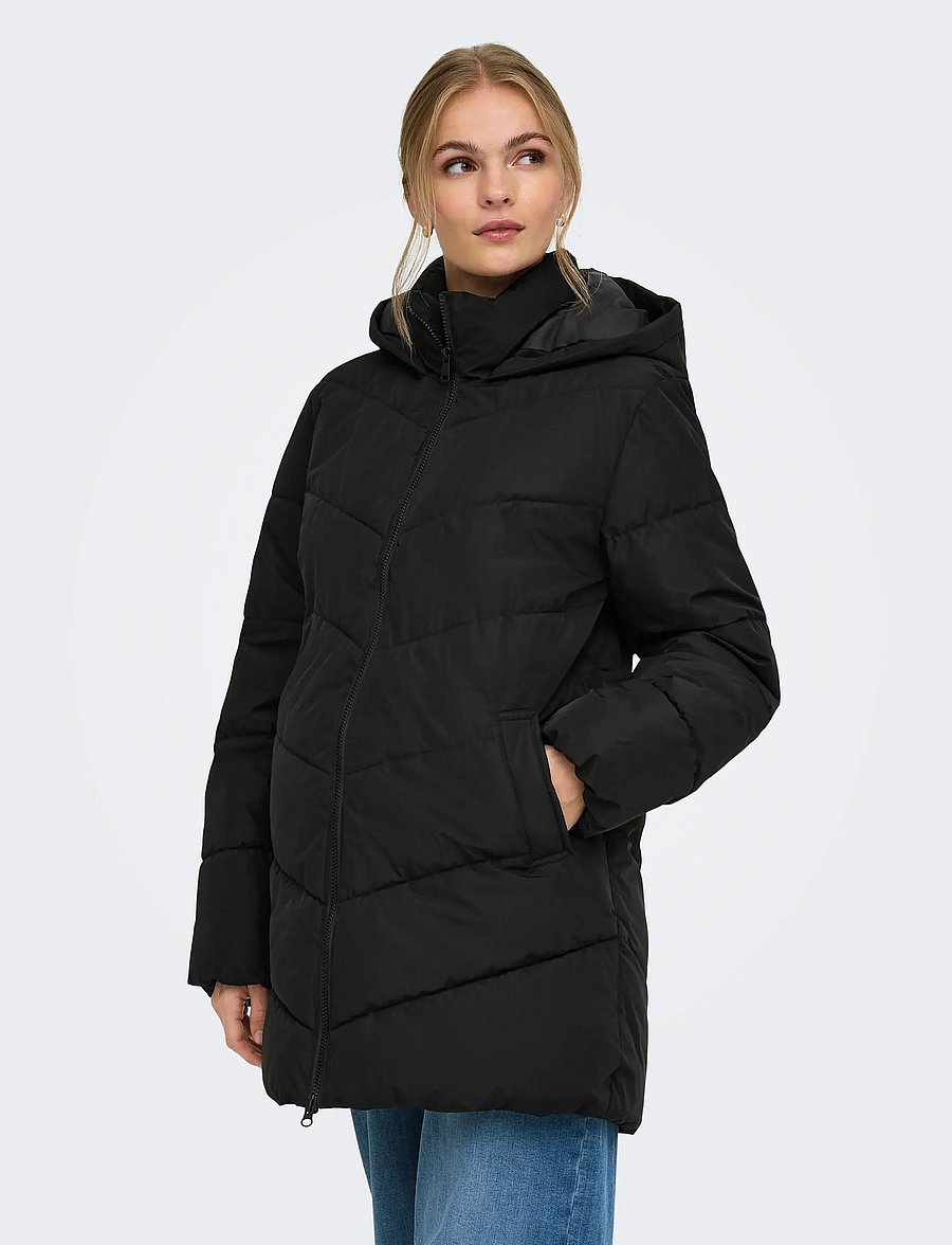 Only Maternity - OLMCLAIR MAMA PUFFER COAT OTW - winter jacket - black - 0