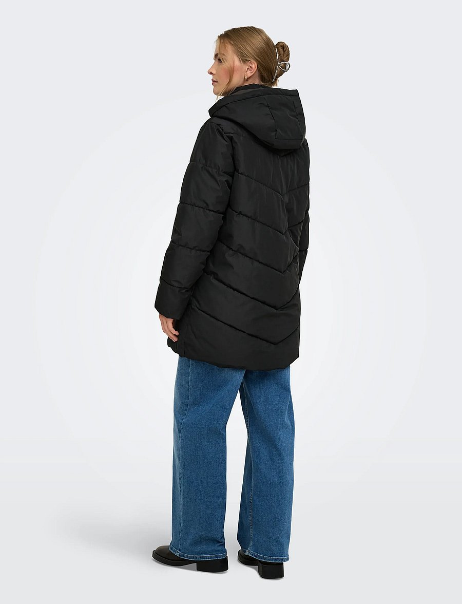 Only Maternity - OLMCLAIR MAMA PUFFER COAT OTW - winter jacket - black - 4