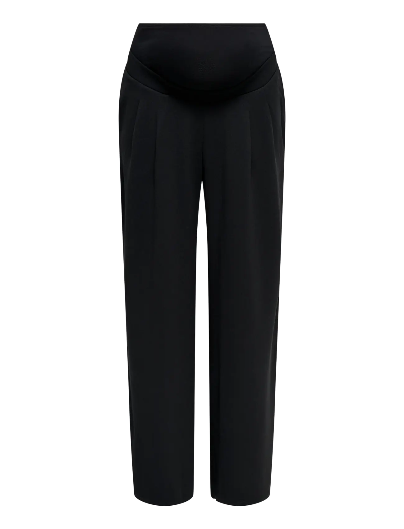 Only Maternity - OLMSANIA DART O/B WIDE PANT JRS NOOS - vida byxor - black - 1
