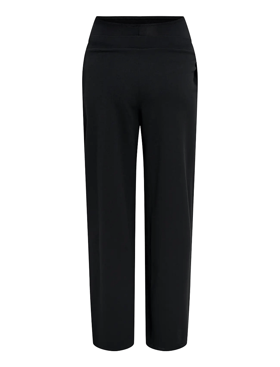 Only Maternity - OLMSANIA DART O/B WIDE PANT JRS NOOS - vida byxor - black - 2