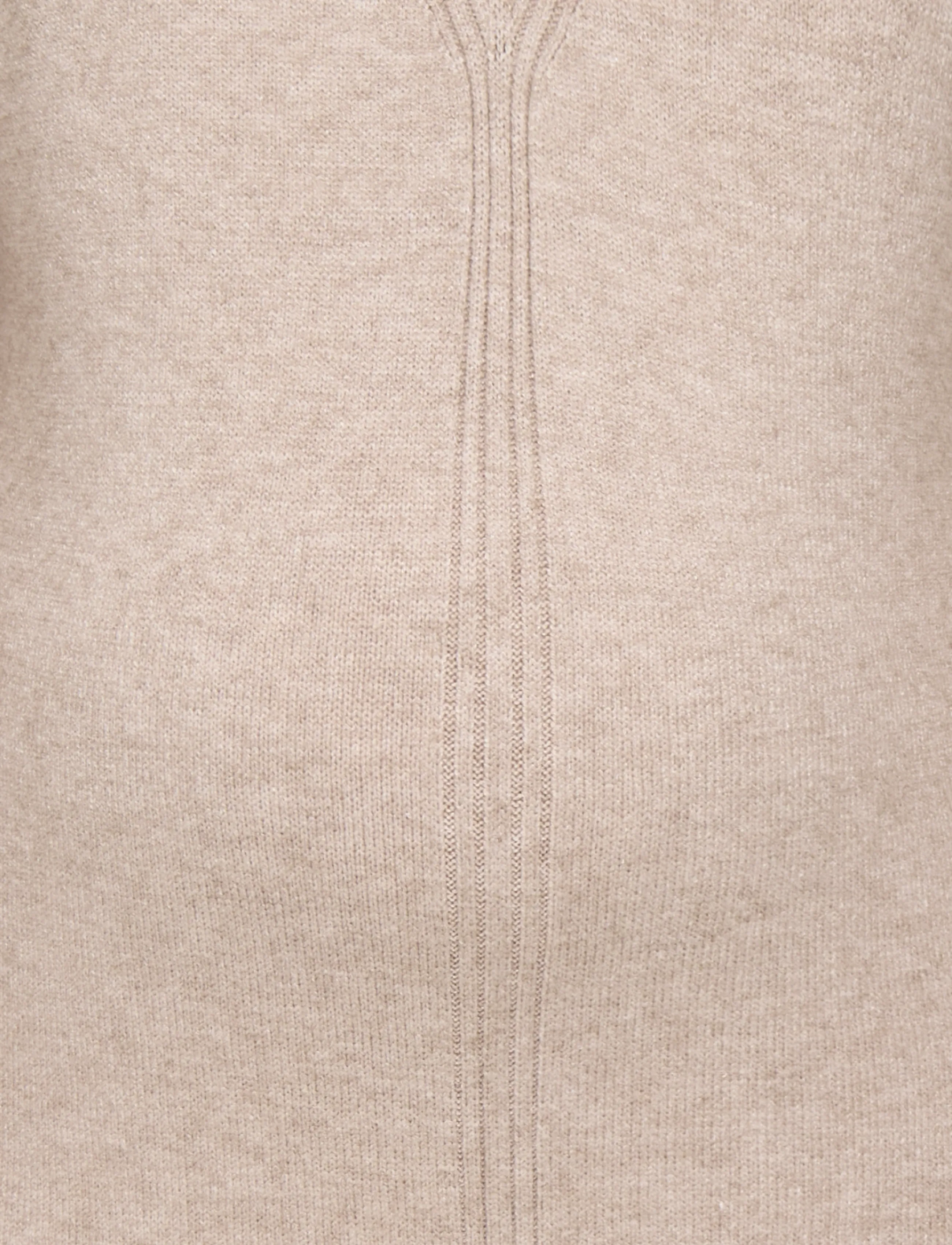 Only Maternity - OLMPRINCESS LS HIGHNECK DRESS KNT NOOS - mocha meringue - 3
