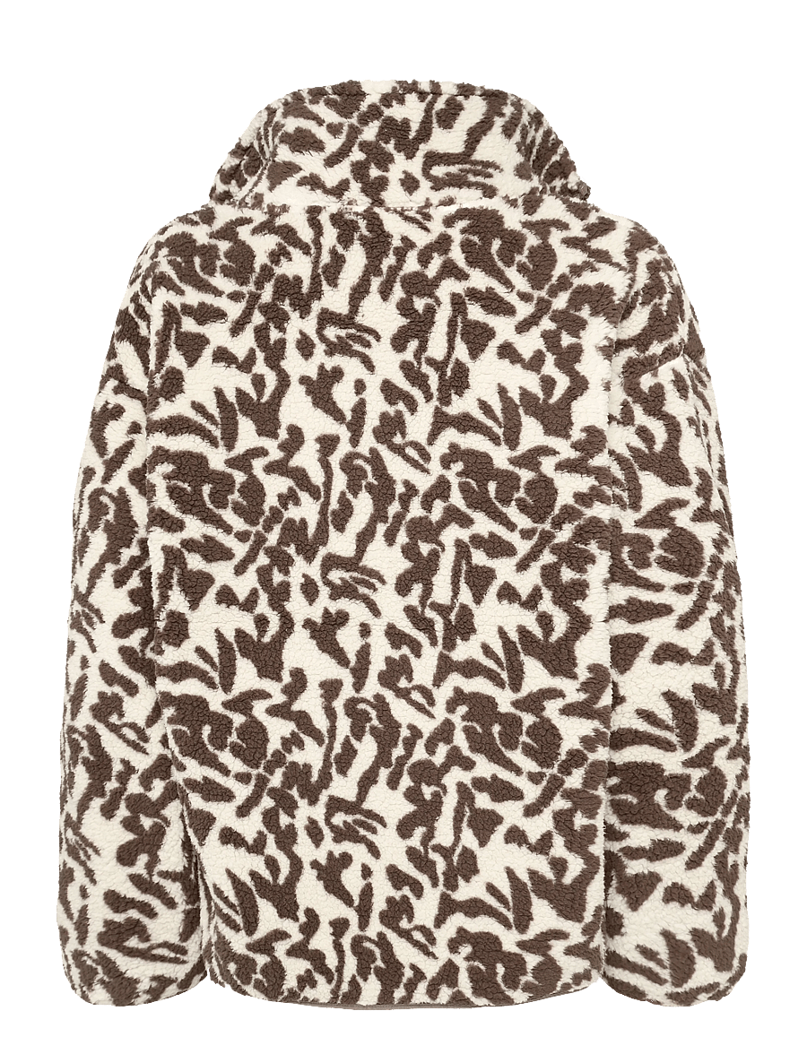 Only Maternity - OLMMAMA DALLAS TEDDY 3 IN ONE SWEAT - fleece og mellemlag - bracken - 1