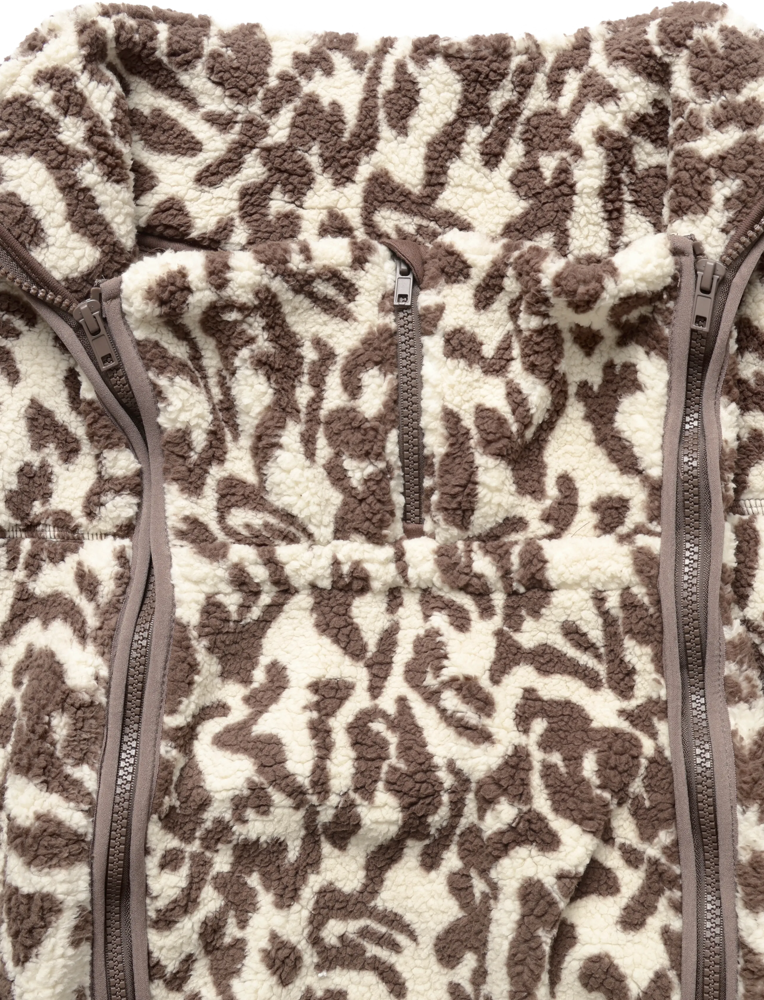 Only Maternity - OLMMAMA DALLAS TEDDY 3 IN ONE SWEAT - fleece og mellemlag - bracken - 2