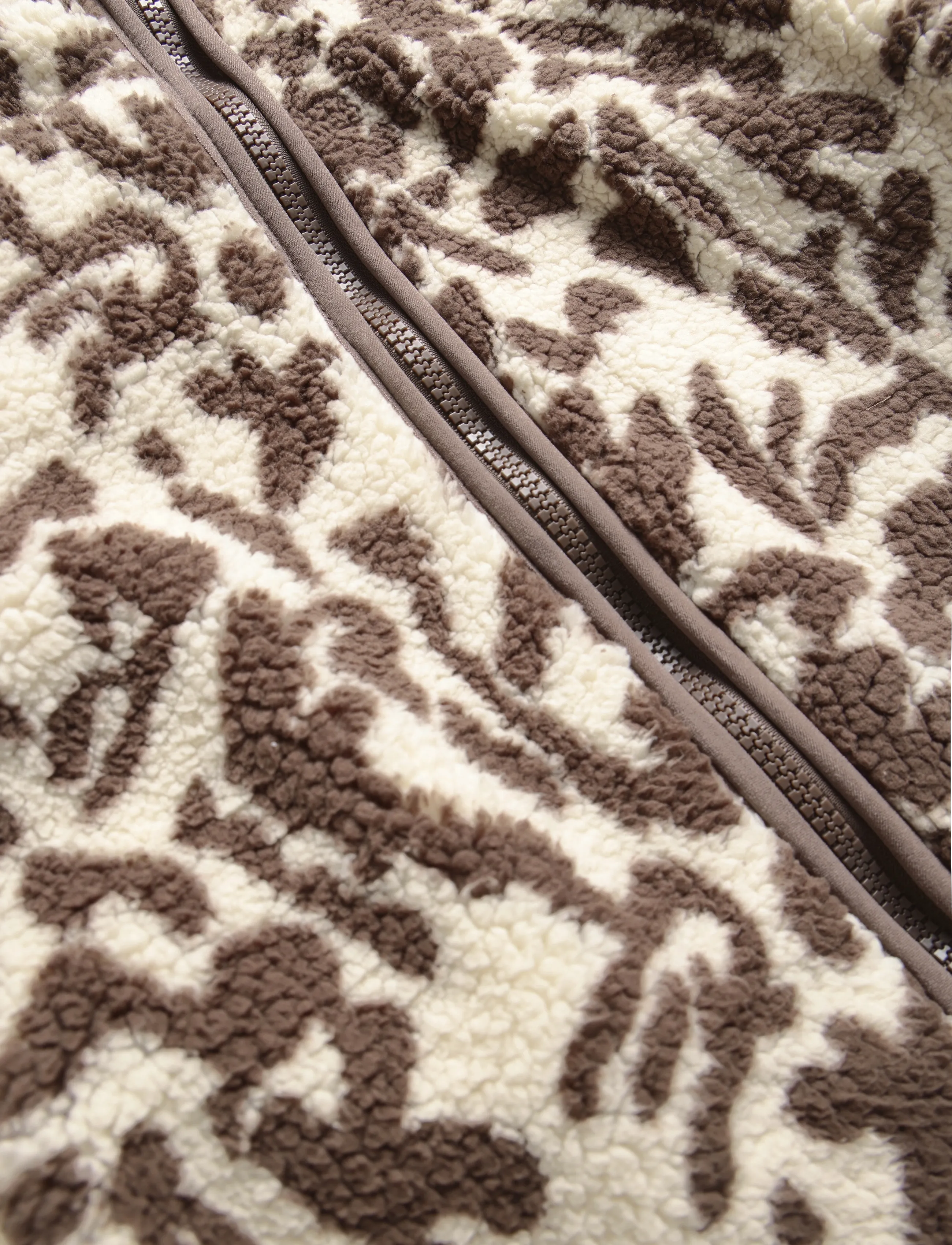 Only Maternity - OLMMAMA DALLAS TEDDY 3 IN ONE SWEAT - fleece og mellemlag - bracken - 3