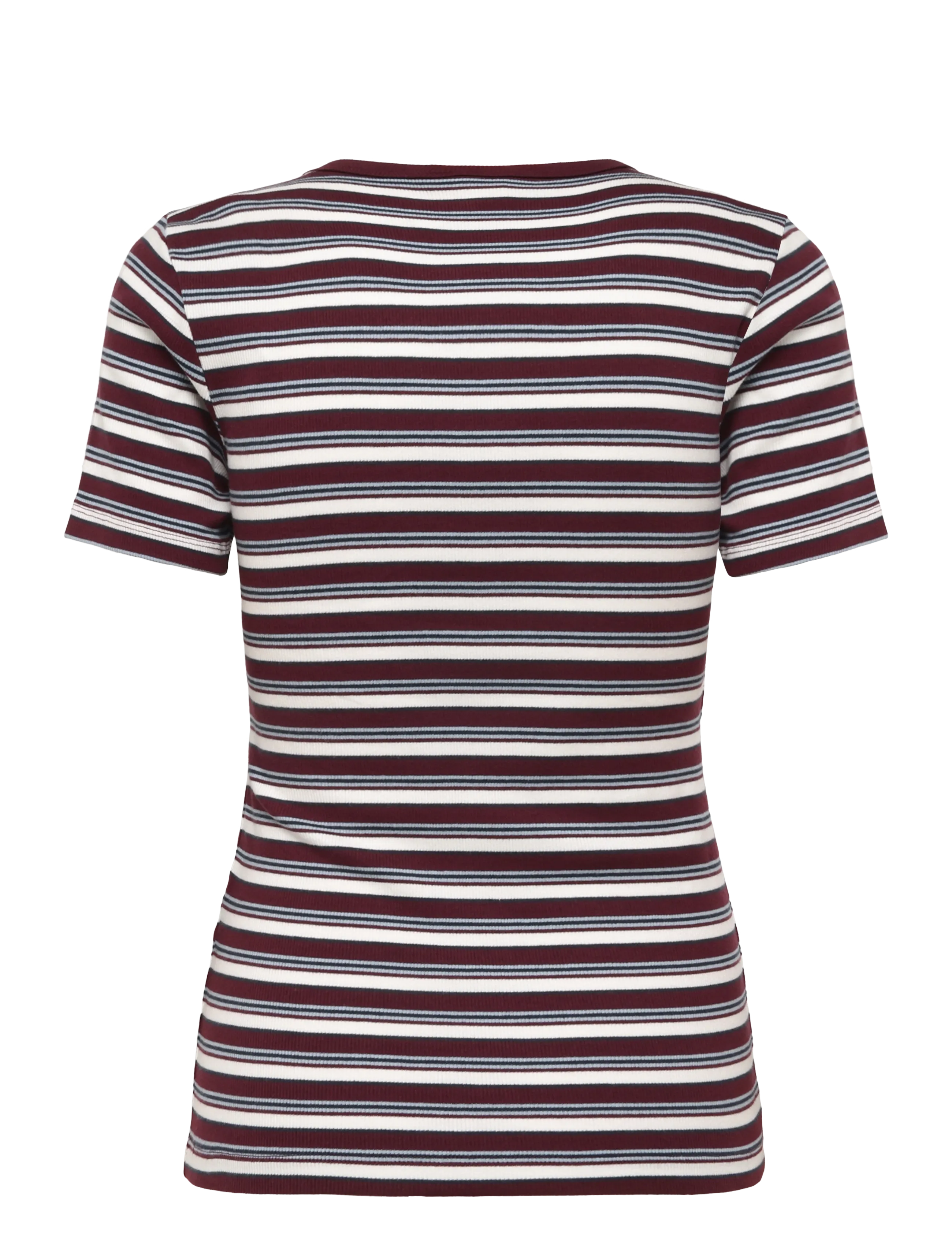 Only Maternity - OLMVAL S/S O-NECK STRIPE NURSING TOP JRS - fig - 1