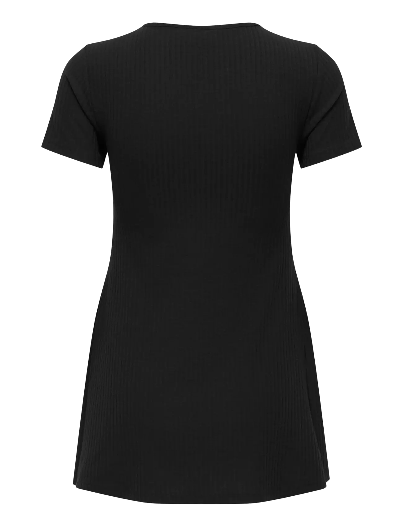 Only Maternity - OLMMALAYA BASE SS O-NECK NURSING TOP JRS - oberteile - black - 1