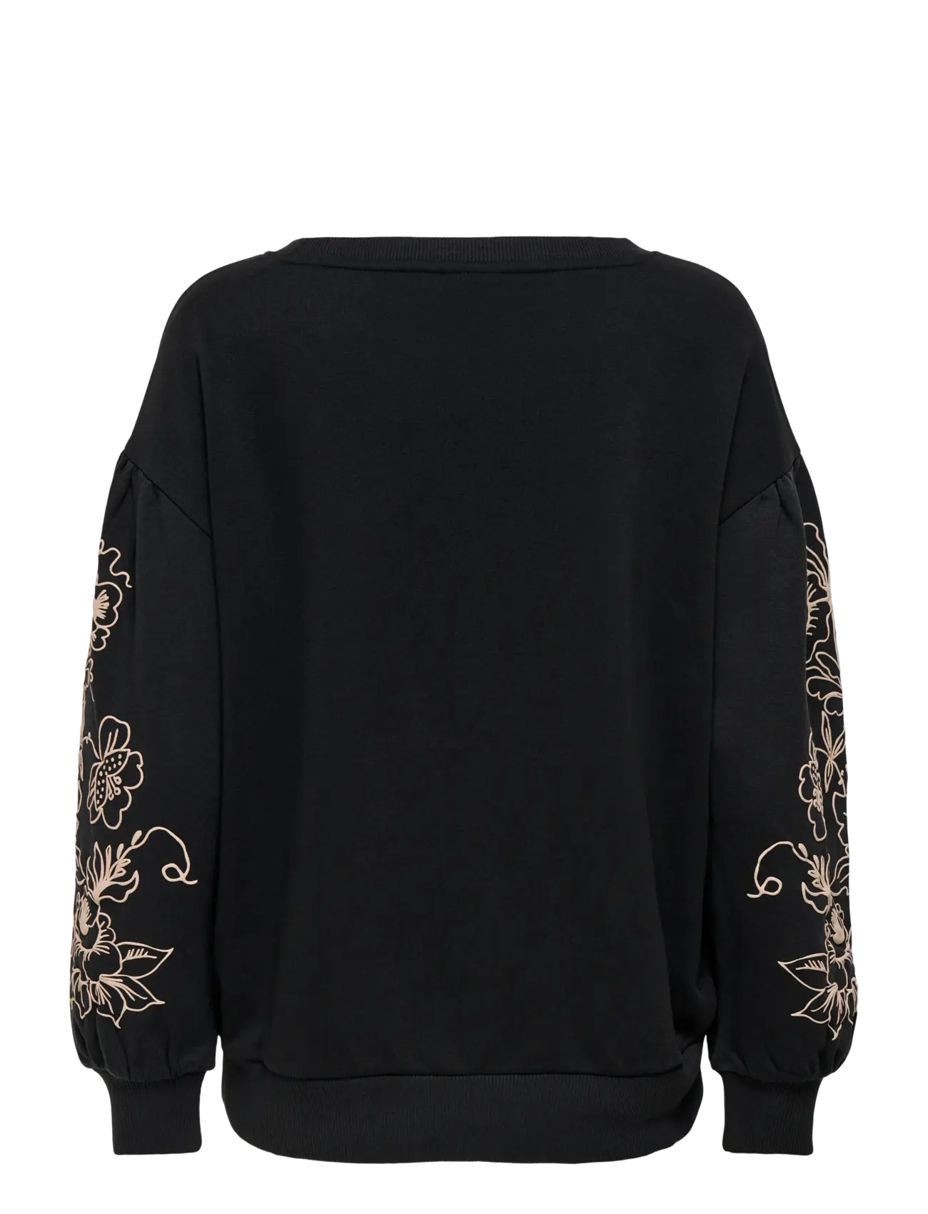 Only Maternity - OLMDEBORAH L/S BOATNECK SWEAT JRS - everyday style - black - 1