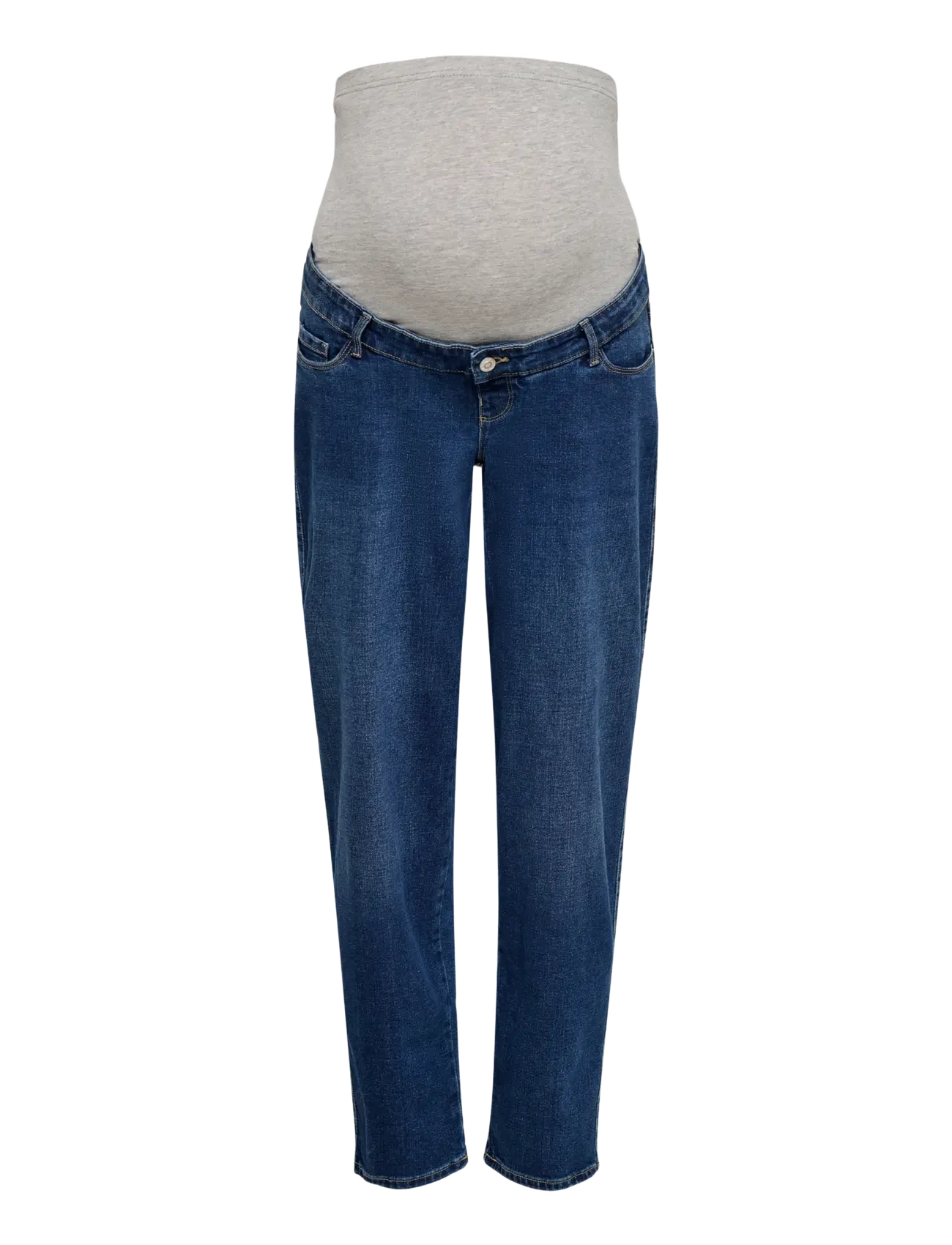 Only Maternity - OLMSNOW BARREL DNM PIM - barrel jeans - dark blue denim - 1