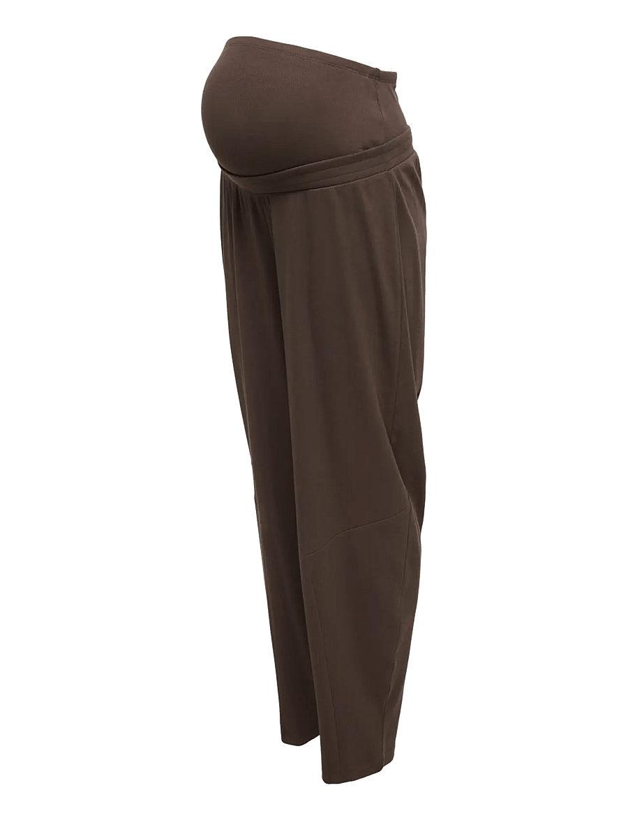 Only Maternity - OLMDURIA O/B BALLOON PANT JRS - coffee bean - 2
