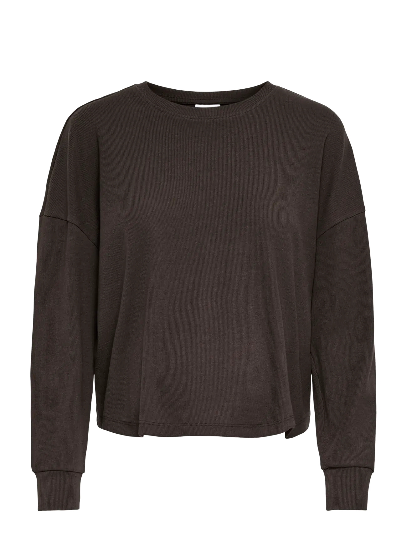 Only Maternity OLMDURIA L/S O-NECK TOP JRS - Clothing - COFFEE BEAN / brown