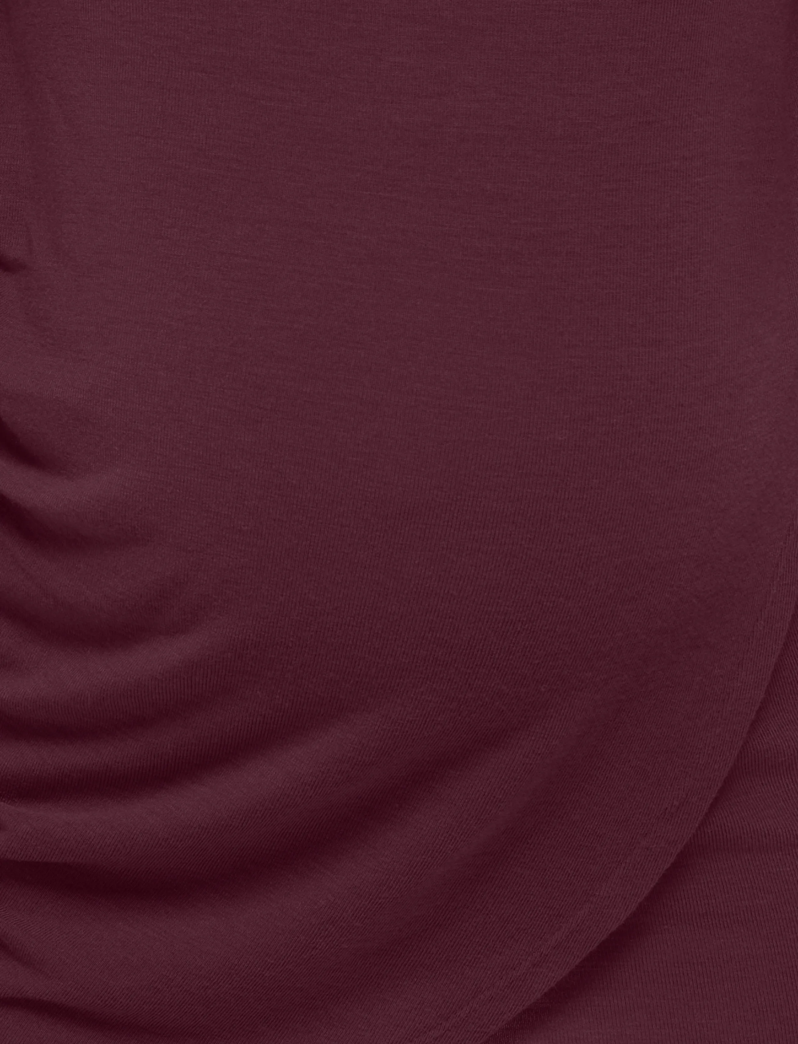 Only Maternity - OLMLAMOUR L/S RUCHING NURSING TOP JRS - winetasting - 4